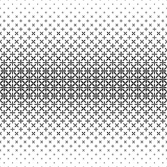 Monochrome star pattern - abstract vector background graphic