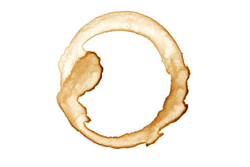 Coffee Stain - Isolated Photo./ Coffee Stain - Isolated Photo 