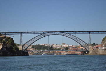Fototapeta na wymiar Porto Bridge Douro