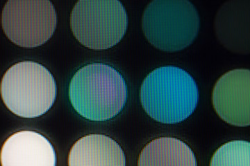 Light emitting diodes for LED display. Digital LED screen background