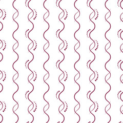Bordo intersecting vertical lines with dots