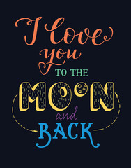 I Love You To The Moon And Back
