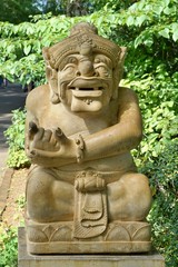 Obraz premium Berlin - Gärten der Welt - Figur am Eingang