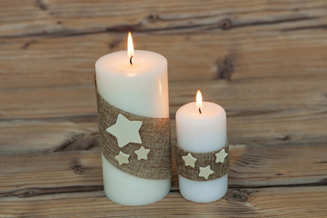 Beautiful Candles in home