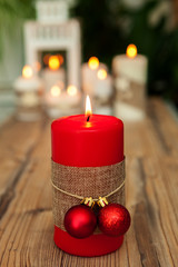 Beautiful Candles in home