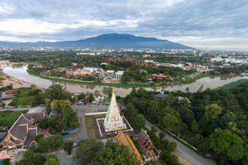 Fototapeta na wymiar Wat Chedi Liam, Chiang Mai, Thailand