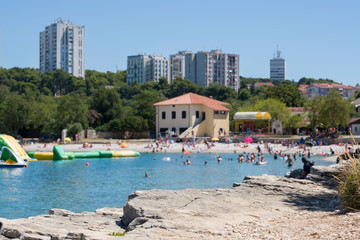 Coastline in Pula Croatia