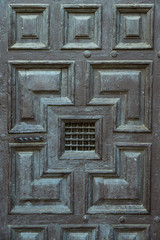An old wooden door