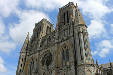 Fototapeta na wymiar Avranches, baie du Mont Saint Michel