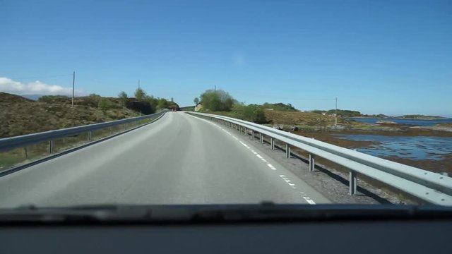 Mit dem Auto durch Norwegen - Atlantikstraße