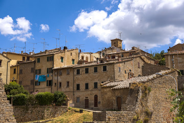 Volterra beautiful medieval town in Tuscany, Italy