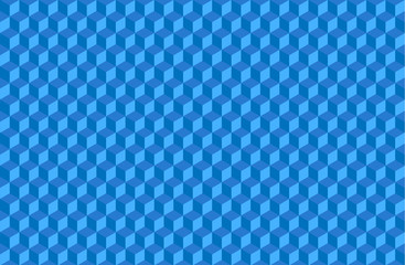 Blue abstract background of volume objects