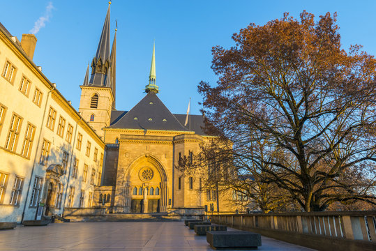 Cath&eacute;drale Notre-Dame de Luxembourg