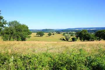 Obraz premium The Parc Naturel Regional de Morvan in Burgundy, France