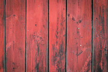 The old red wood texture with natural patterns