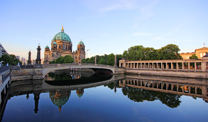 Beautiful view of historic Berlin Cathedral (Berliner Dom) Berlin, Germany © zbg2