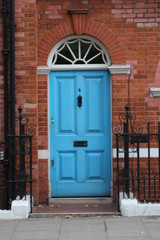 typische Tür in England