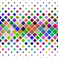 Abstract diagonal square pattern background - geometric vector graphic from squares