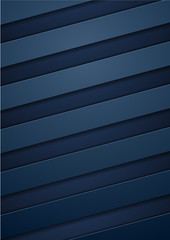 Abstract blue tech corporate stripes background