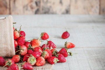 berries on wooden.