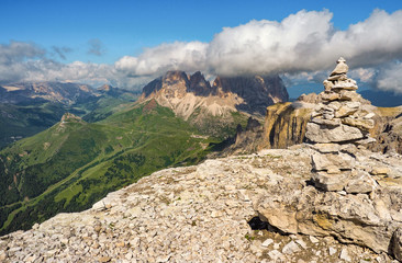 Sass Pordoi, Dolomiten