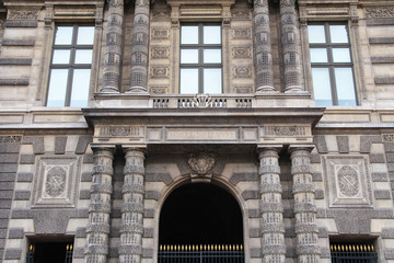 Paris Louvre Entrance Rivoli