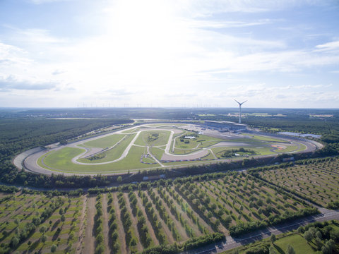 Lausitzring und Dekra Testoval Klettwitz Schipkau Luftbild