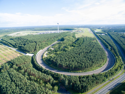 Lausitzring und Dekra Testoval Klettwitz Schipkau Luftbild