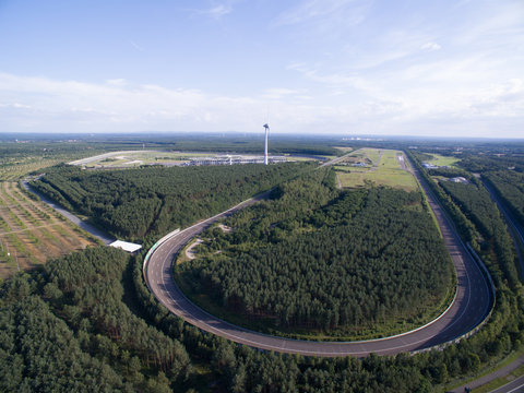 Lausitzring und Dekra Testoval Klettwitz Schipkau Luftbild