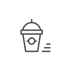 Smoothie line icon