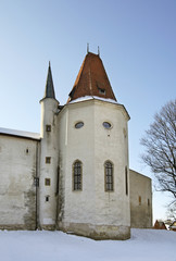 Fototapeta na wymiar Castle in Kezmarok. Slovakia