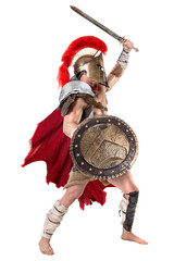 Ancient soldier or Gladiator - obrazy, fototapety, plakaty