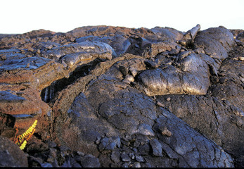 Hawaii, big island, burning, lava, volcano