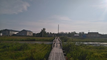 На веранде