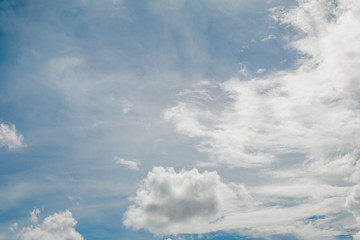 Fototapeta na wymiar Beautiful sky and clouds cover the sun.
