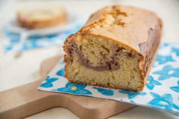 Sandkuchen mit Marmeladen Füllung