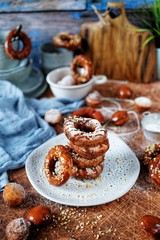 Homemade doughnuts
