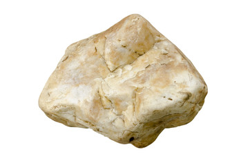 stones isolated on white background.Big granite rock stone.rock stone isolated on white background.