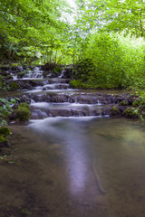 Wasserfall im Todsfeldtal fr&auml;nkische Schweiz