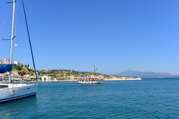 Yachthafen Pythagorio auf Samos in der Ostägäis - Griechenland 