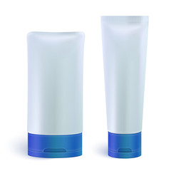 Set of cosmetic bottles