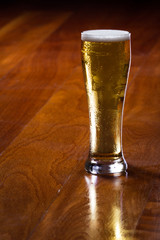 golden ale in a pint