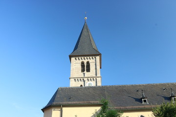 Fototapeta na wymiar Kirchturm Randersacker