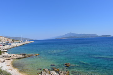 Fototapeta na wymiar Insel Samos in der Ostägäis - Griechenland 