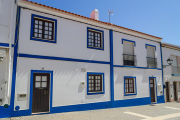 Buildings in Porto Covo village