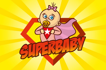 Superhero Baby Girl