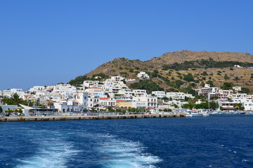 Fototapeta na wymiar Insel Patmos in der Ostägäis 