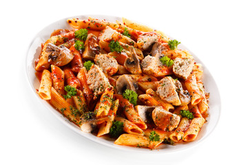 Pasta with meatballs
