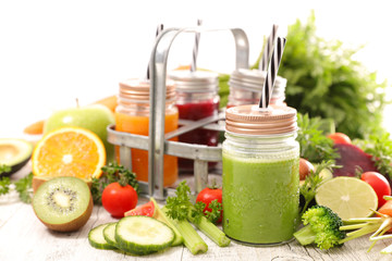 fruit and vegetable juice