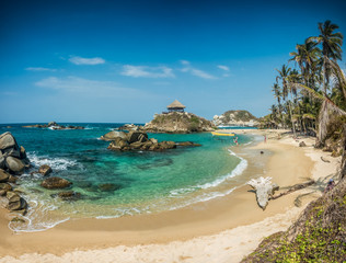 Traumstrand vom Cabo San Guan de Guia,  Tayrona Nationalpark, Kolumbien